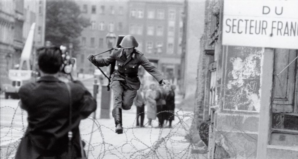 Sprung in die Freiheit